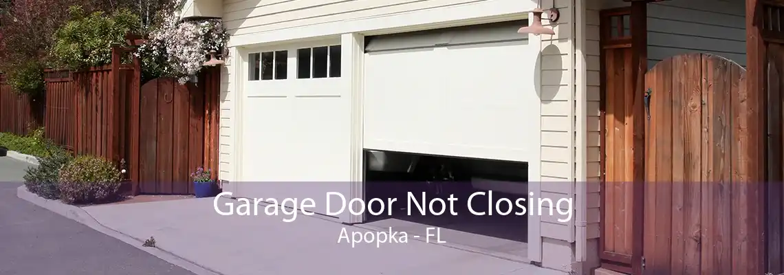 Garage Door Not Closing Apopka - FL