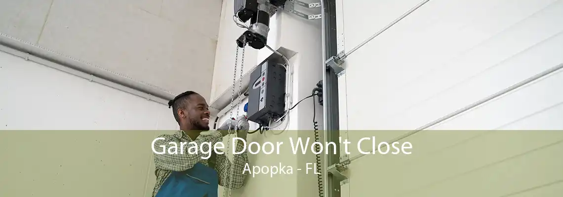 Garage Door Won't Close Apopka - FL