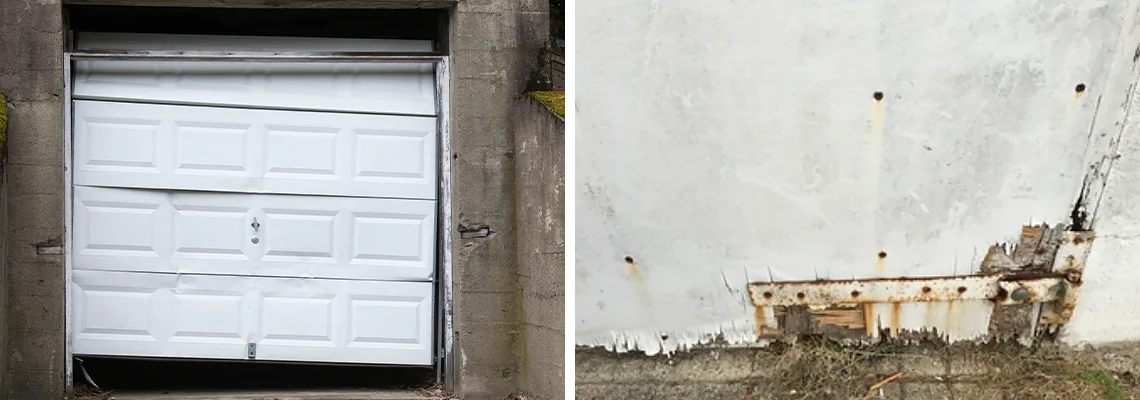 Rotten Commercial Garage Door Repair in Apopka, FL